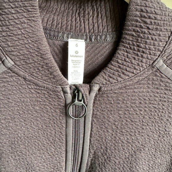 LULULEMON RIBBED ON REPRAT BOMBER - Picture 9 of 9